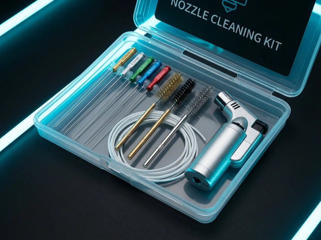 3D Printer Nozzle Cleaning Kit - Unclog Any Nozzle Fast