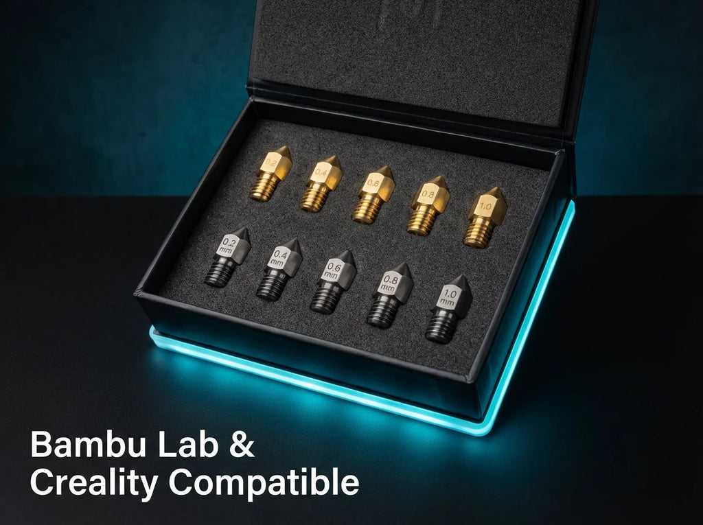 3D Souk Pro Nozzle Kit - Bambu Lab Creality Compatible
